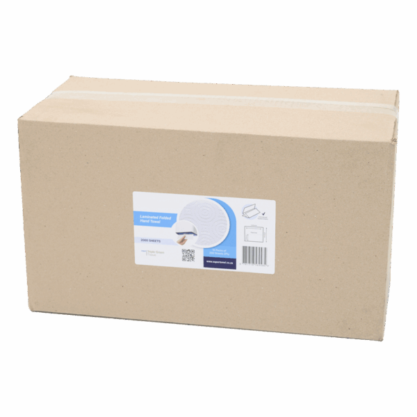 <b>Folded Hand Towels<b> 2 000 towels (10 packs of 200 sheets each)