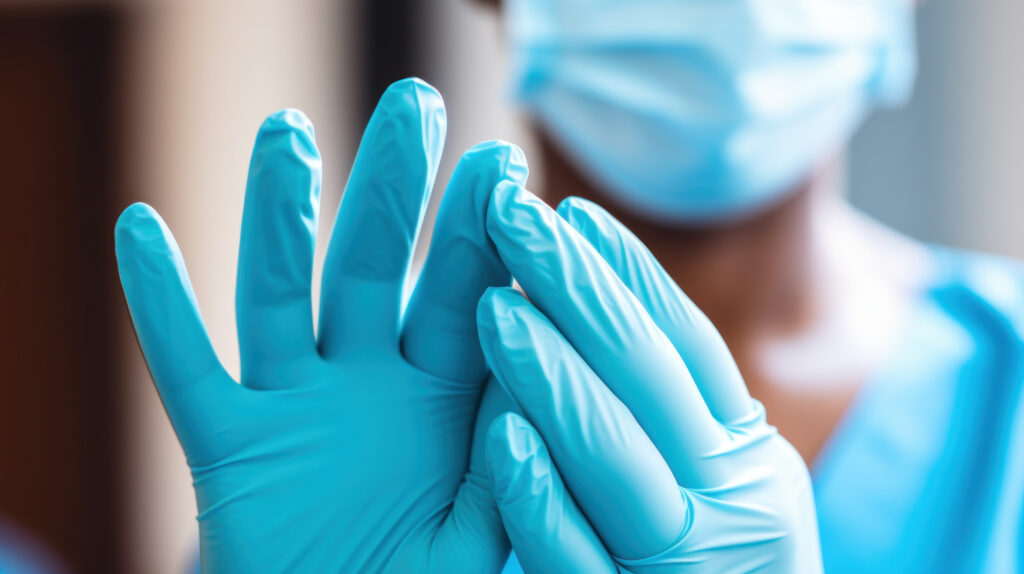 Vinyl disposable gloves in South Africa compared to latex gloves